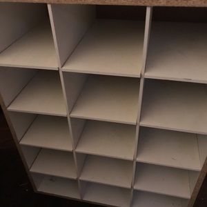 Cabinet’s I used to put my shoes in.